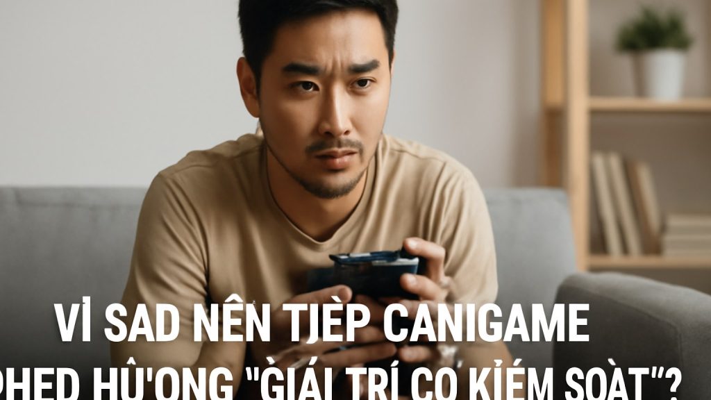 Minh họa: Vì sao nên tiếp cận game theo hướng “giải trí có kiểm soát”?