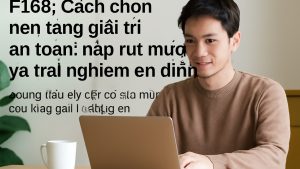 F168: Cách chọn nền tảng giải trí an toàn, nạp rút mượt và trải nghiệm ổn định