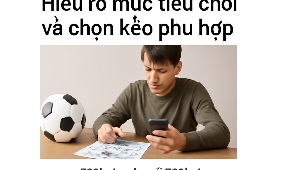 Hiểu rõ mục tiêu chơi và chọn kèo phù hợp Minh họa: Hiểu rõ mục tiêu chơi và chọn kèo phù hợp