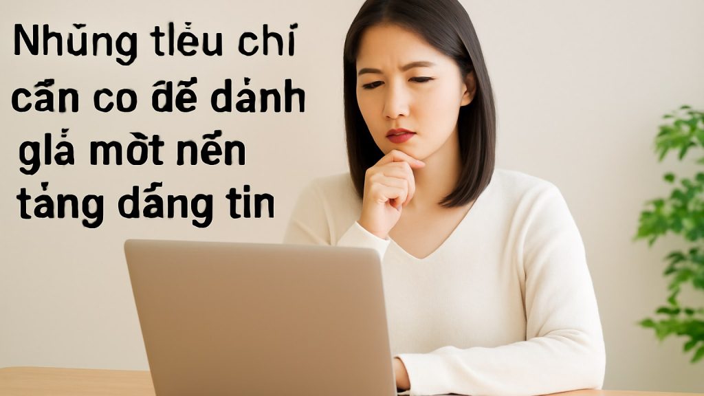 Những tiêu chí cần có để đánh giá một nền tảng đáng tin Minh họa: Những tiêu chí cần có để đánh giá một nền tảng đáng tin